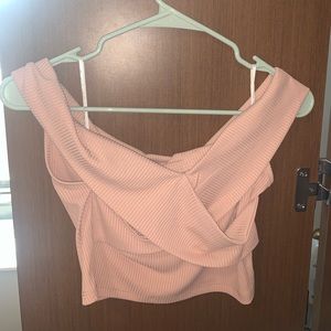 Pink Crop Top